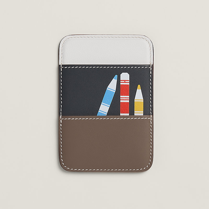 ★クレヨン デザイン★【HERMES】MagSafe カードホルダー ☆クレヨン デザイン☆【HERMES】MagSafe カードホルダー